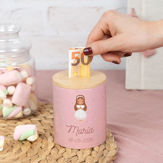 Hucha de cerámica personalizada - Imagen 2