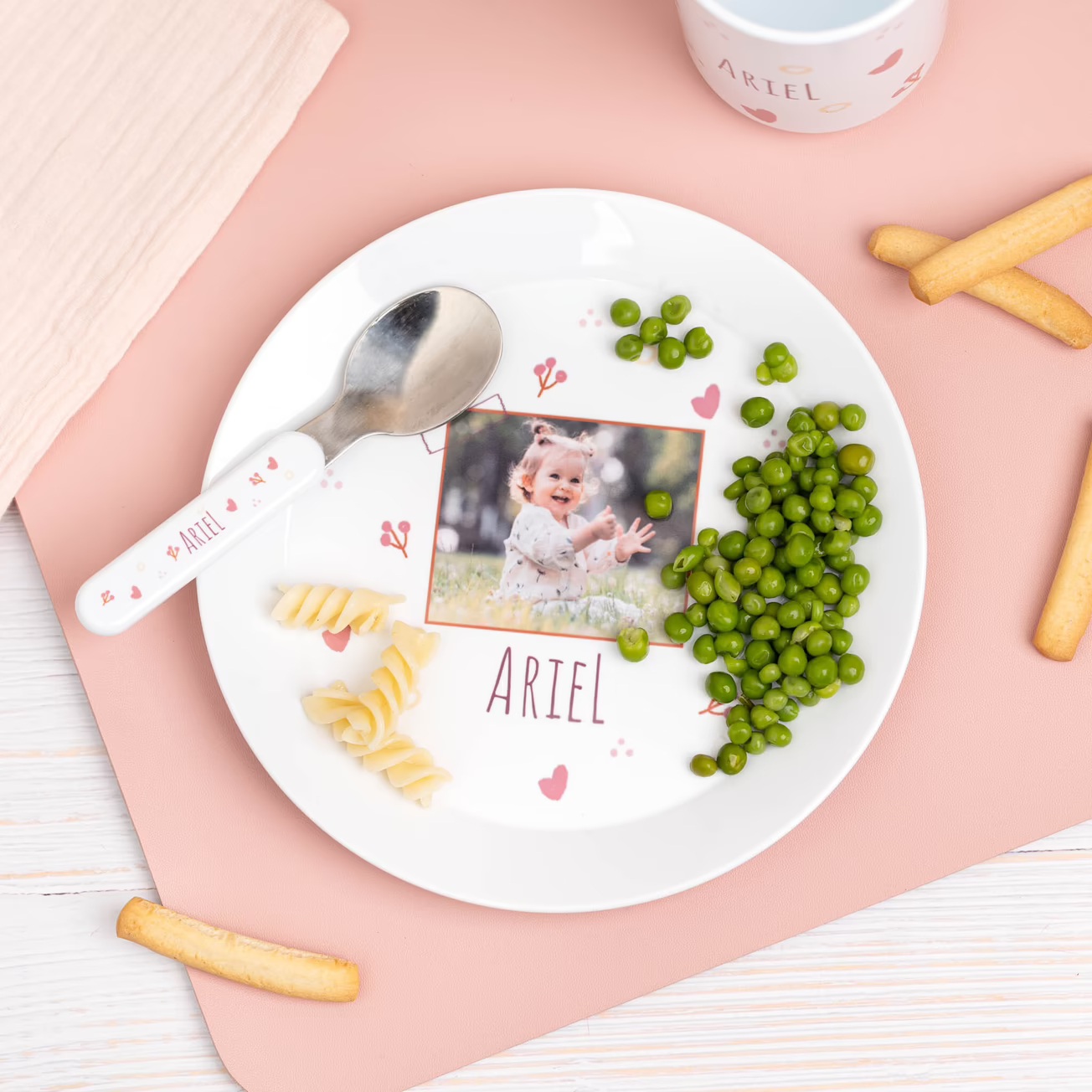 Plato personalizado de plástico irrompible - Imagen 4