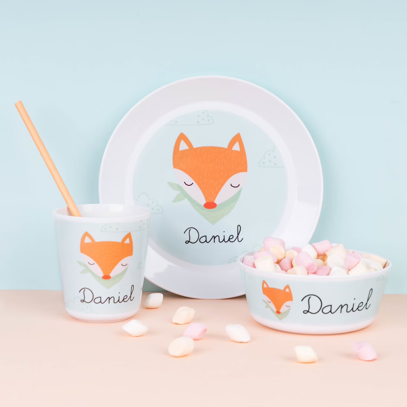 Plato personalizado de plástico irrompible - Imagen 3