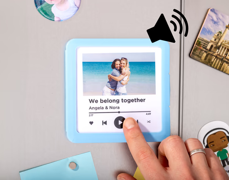 Imán reproductor de colores "Canción Spotify"