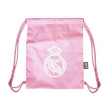 Mochila saco real madrid rosa