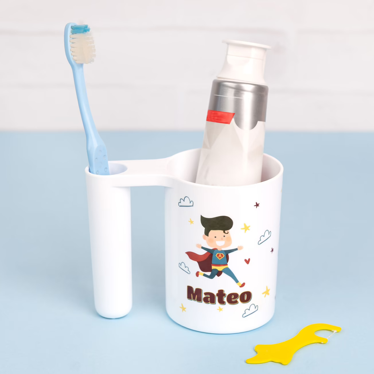 Vaso porta cepillo de dientes personalizado - Imagen 2