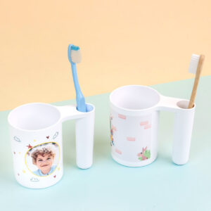 Vaso porta cepillo de dientes personalizado