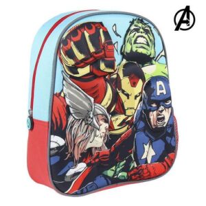 Mochila Escolar 3d Vengadores