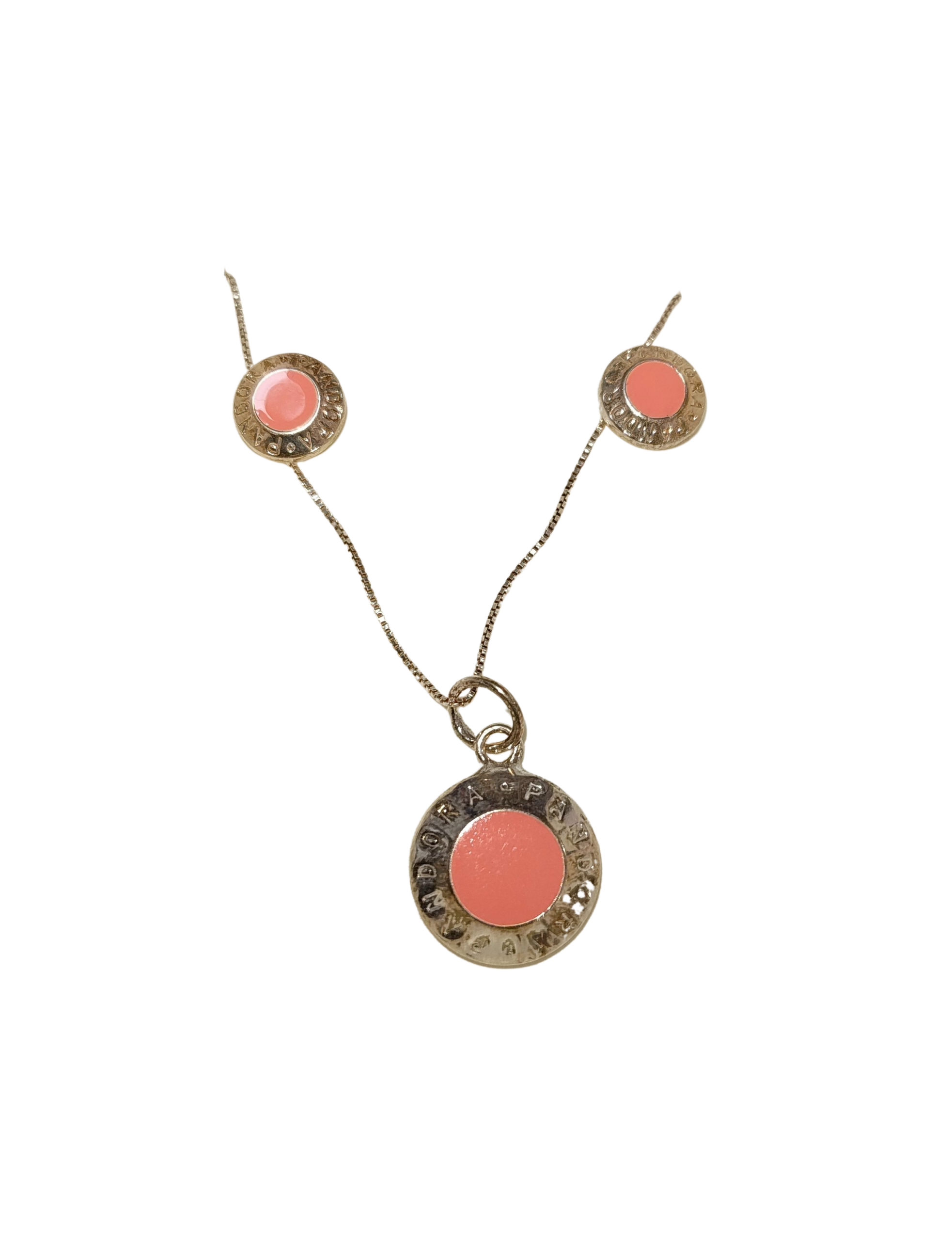 conjunto plata de pandora