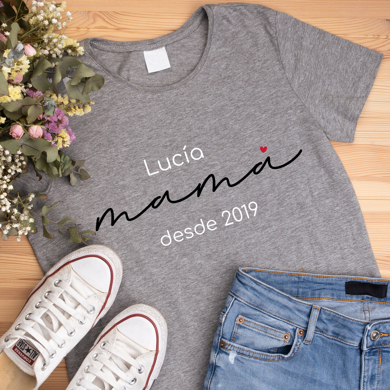 Camiseta algodón mujer personalizada - Imagen 12