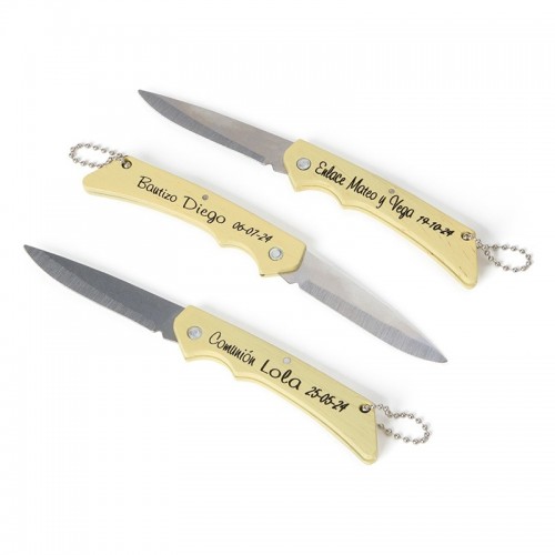 Navaja clara en caja bambú - Imagen 2