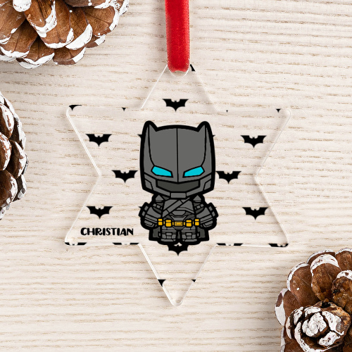 Adorno de Navidad personalizado en forma de Estrella - Imagen 7