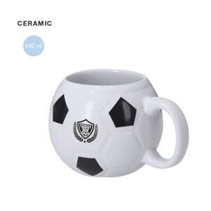 Taza de cerámica balón