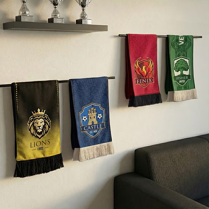 Bufanda de fútbol personalizada - Imagen 4