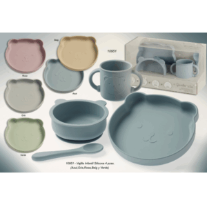 vajilla silicona