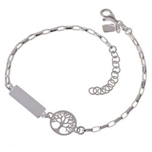 Pulsera árbol de la vida chapa