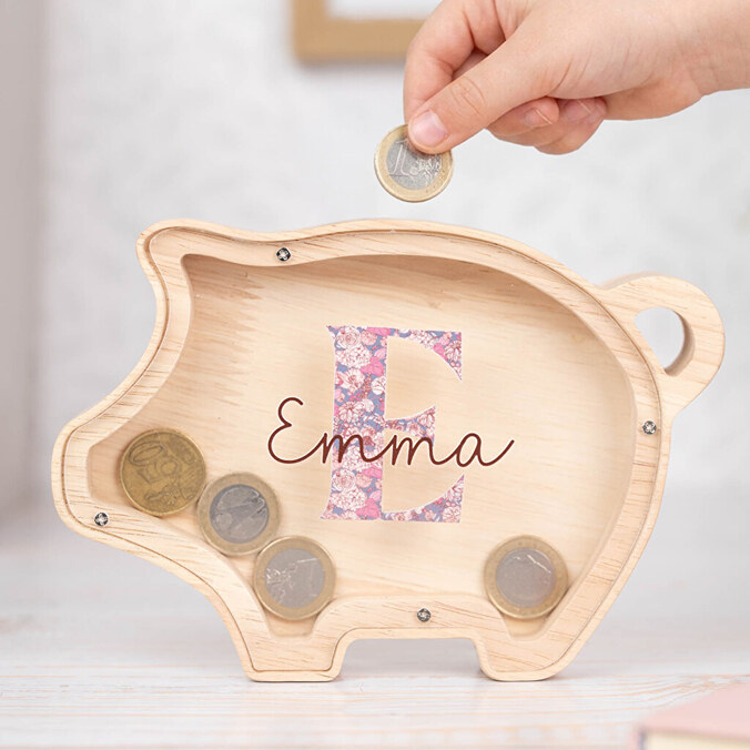 Hucha cerdito personalizada - Imagen 2