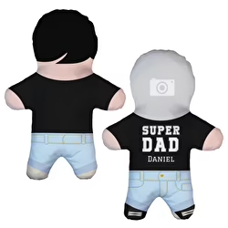 Cojín muñeco personalizado con foto - Imagen 5