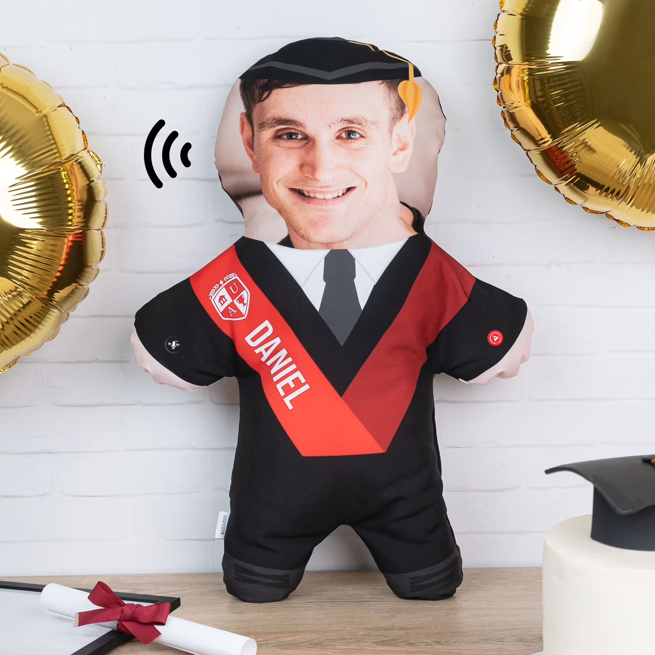 Cojín muñeco personalizado con foto - Imagen 3