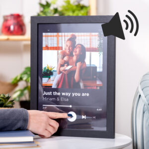 Lámina grabadora musical "Canción Spotify"