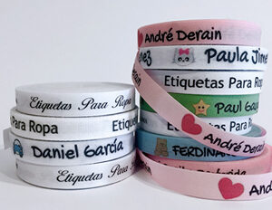Etiquetas para la ropa con dibujos personalizadas
