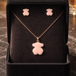 Conjunto de Oso plata colores